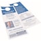 Avery Laser Inkjet Tear-Away Cards Door Hanger, 11" H x 4.3" W, White, 100 PK AVE16150 - alternate 2